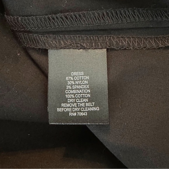 Jessica Howard Ruffle Neck Sleeveless Black White Dress NWT - 12 - Picture 7 of 13